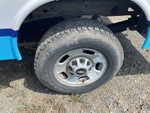 Underbody with Left Rear Drive Tires