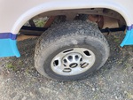 Underbody with Right Rear Drive Tires