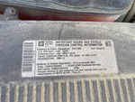 Engine with Emission Label