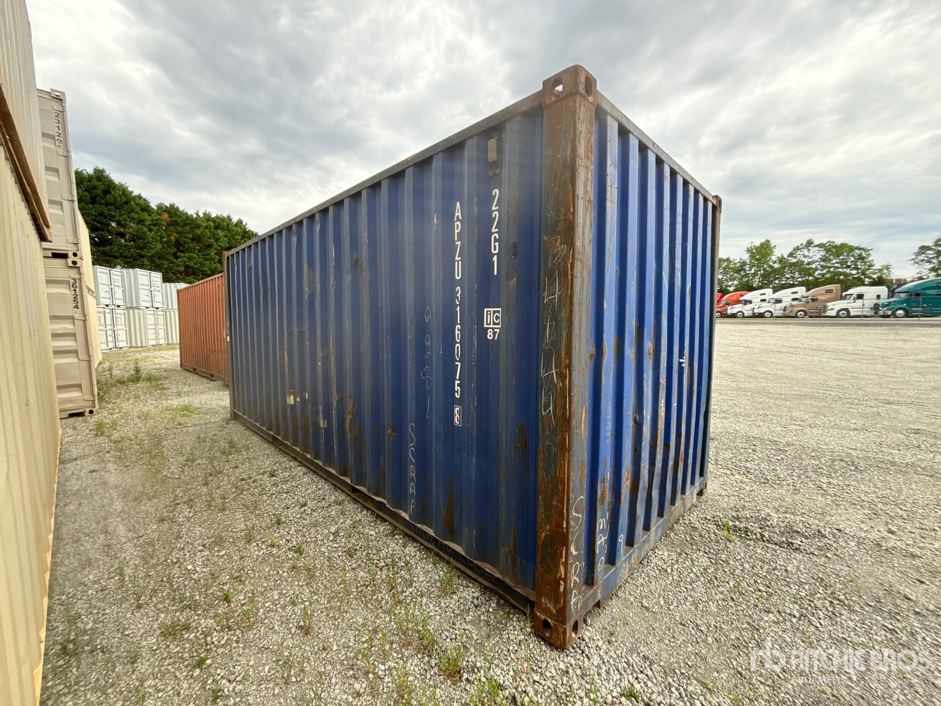 General Appearance with Picture, Left Rear Corner