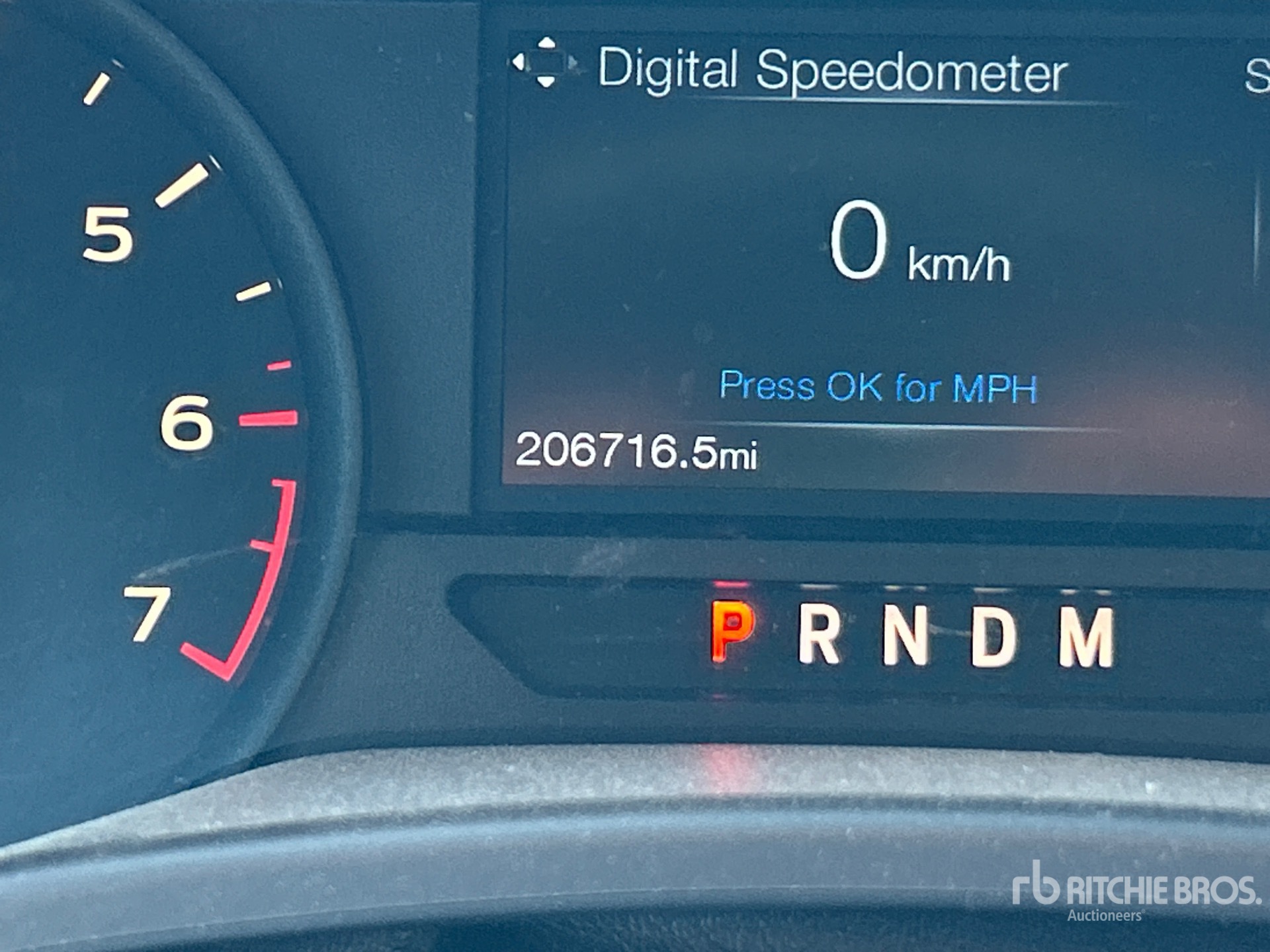 General Appearance with Hour Meter / Odometer