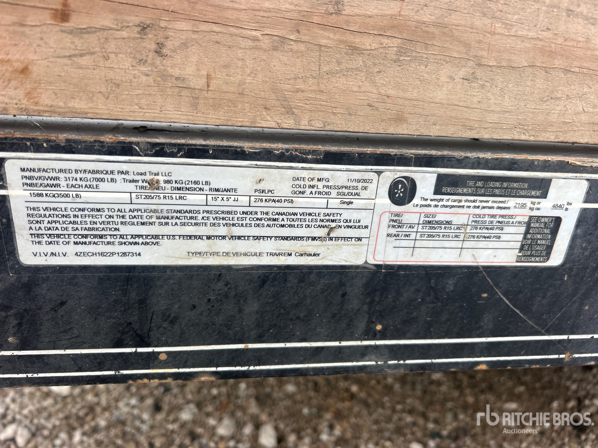 2023 Load Trail CH83167K