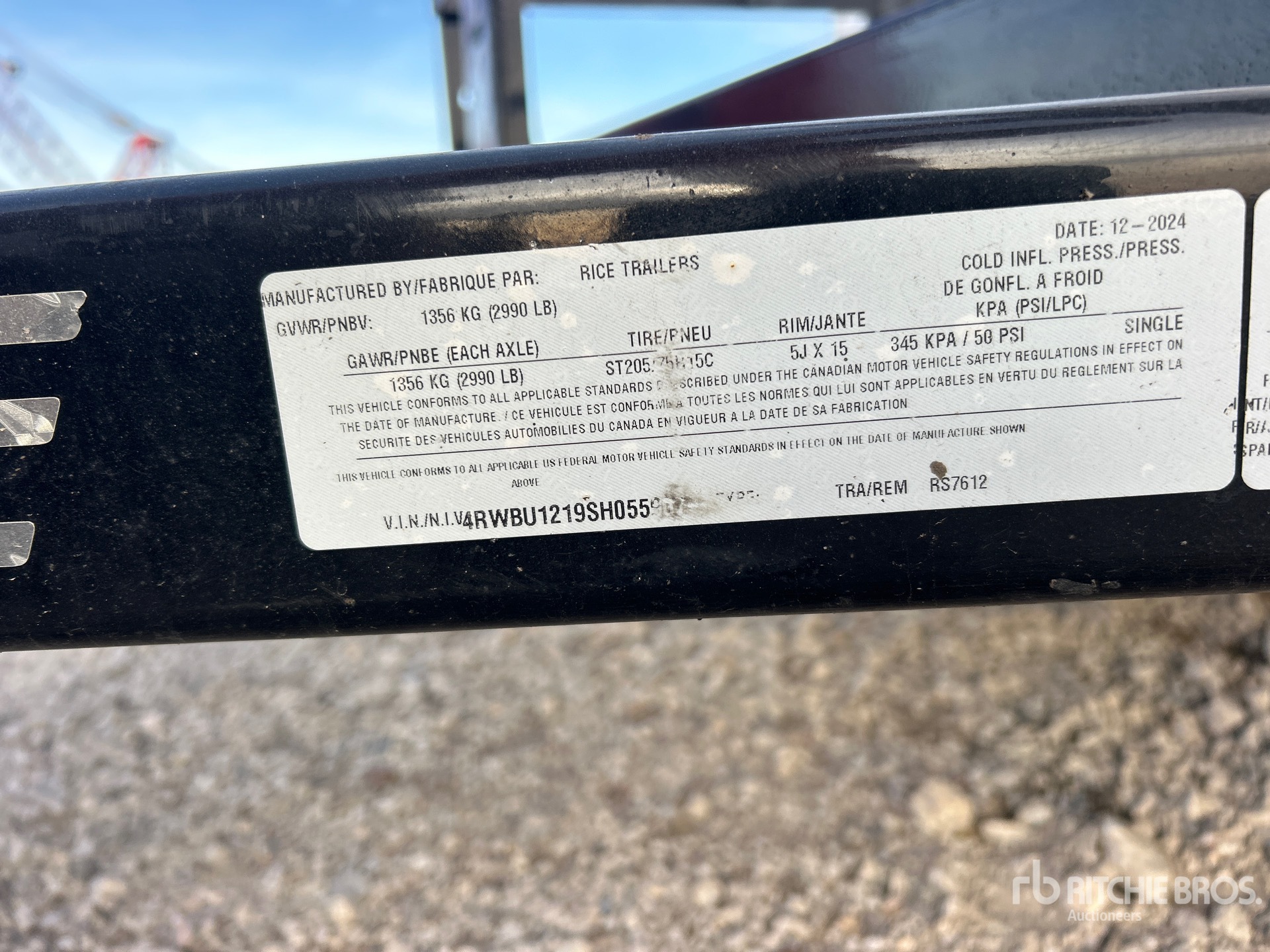 2025 Rice RS7612