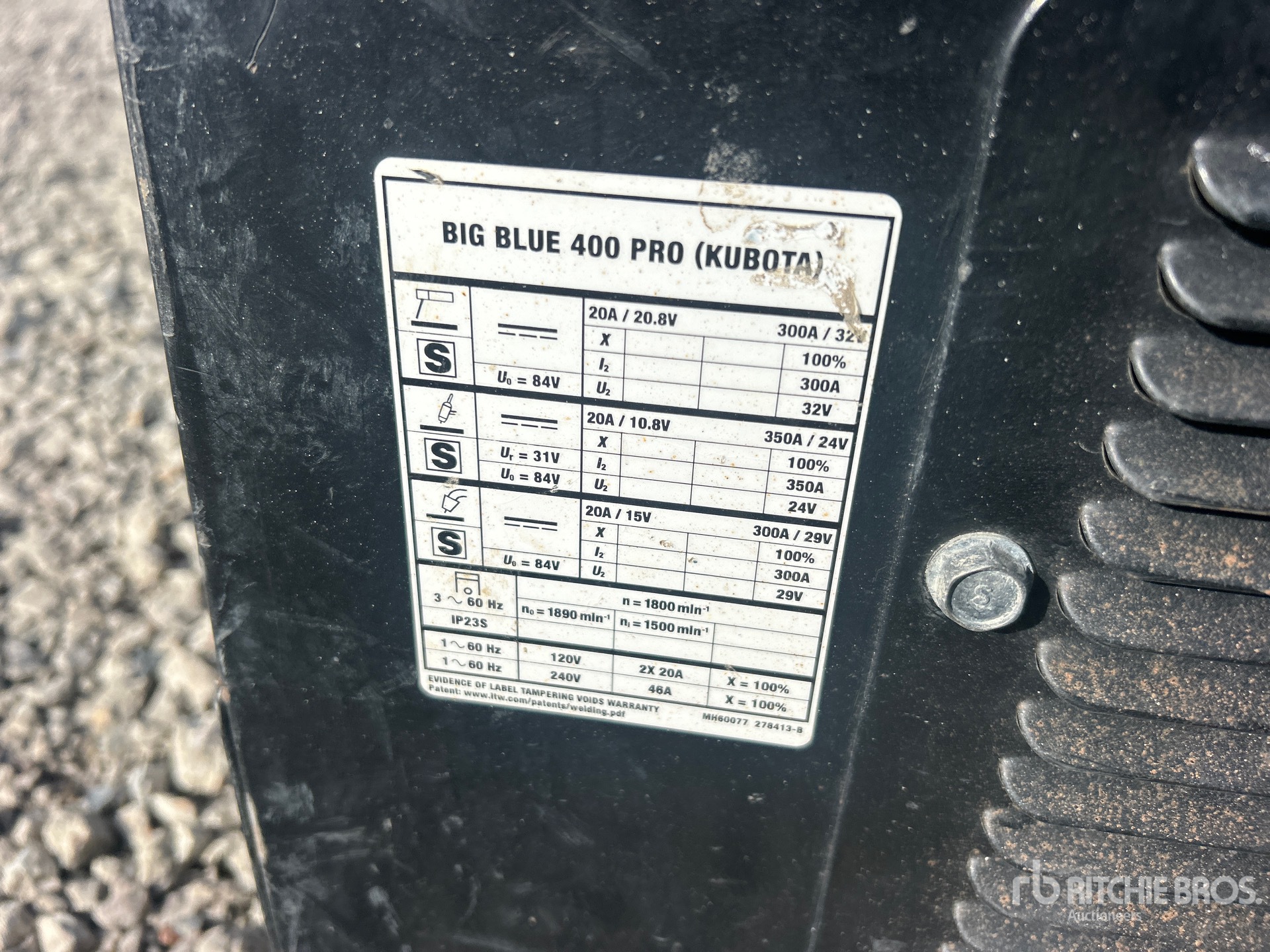 2023 Miller BIG BLUE 400 PR