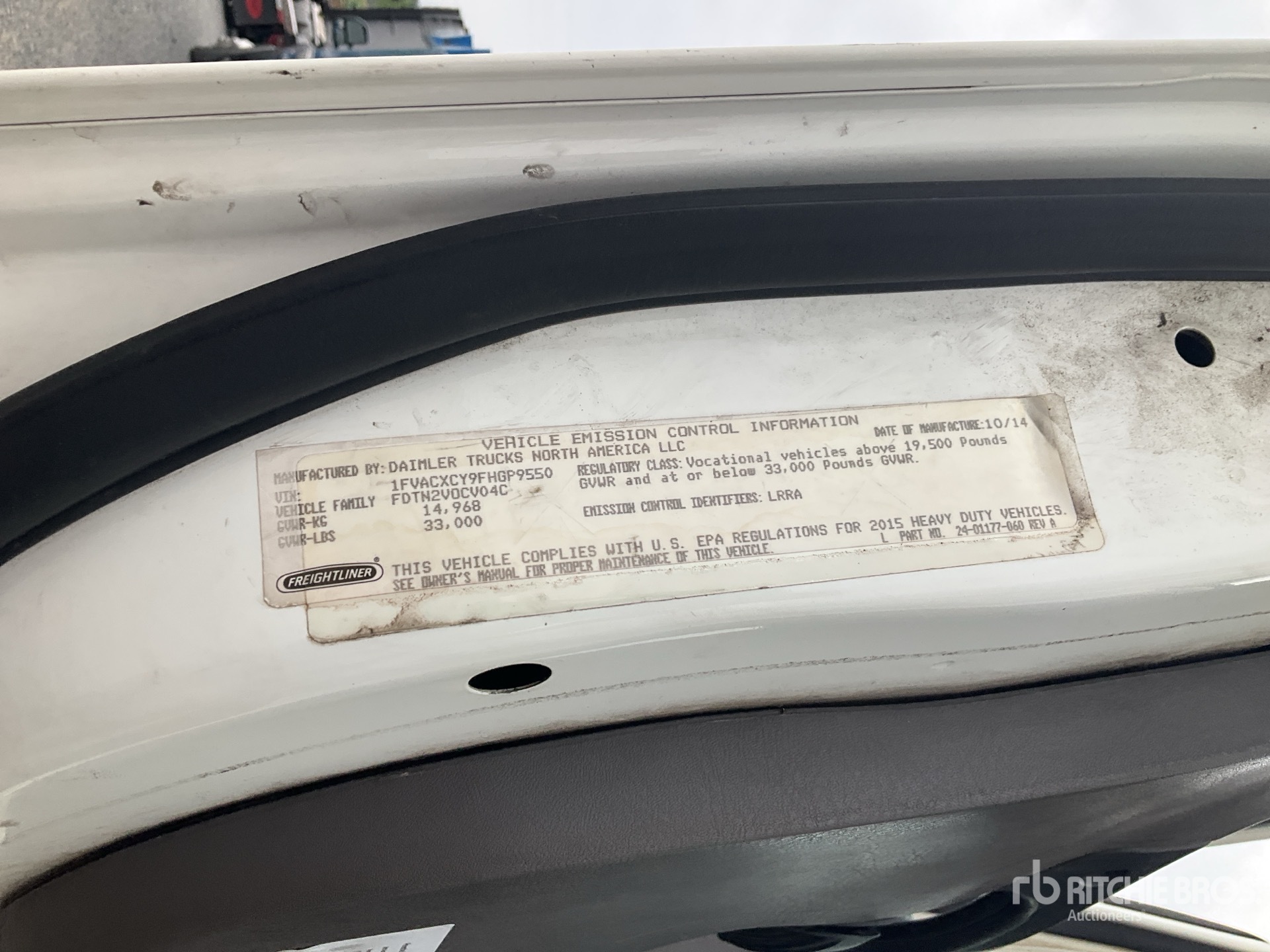 Photo of a 2015 Freightliner M2 106