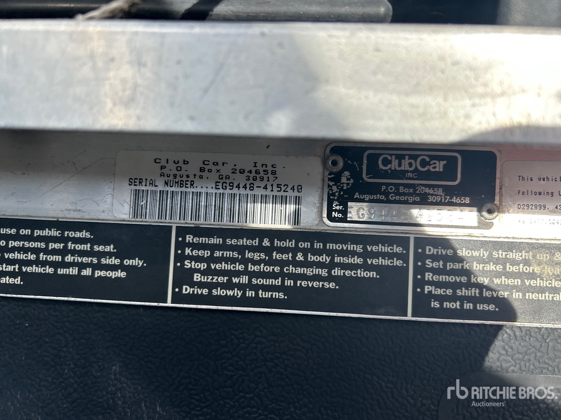 Photo of a 1994 Club Car CARRYALL-II