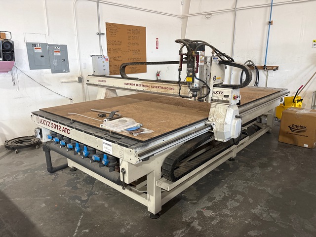2018 AXYZ 5012 Electric CNC Machine