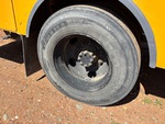 Underbody with Right Rear Drive Tires