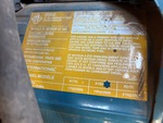 Motor with Emission Label