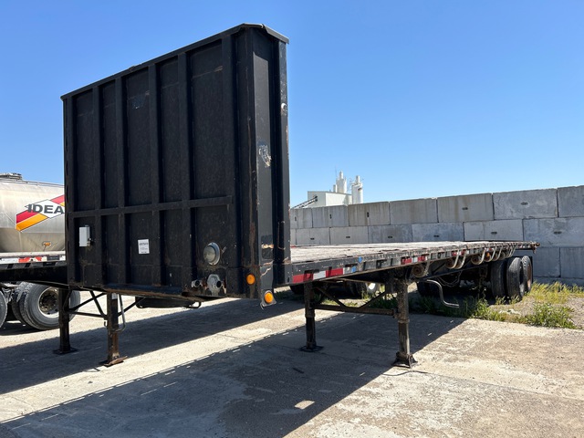 2001 Trailmobile 41 ft T/A Flatbed Trailer
