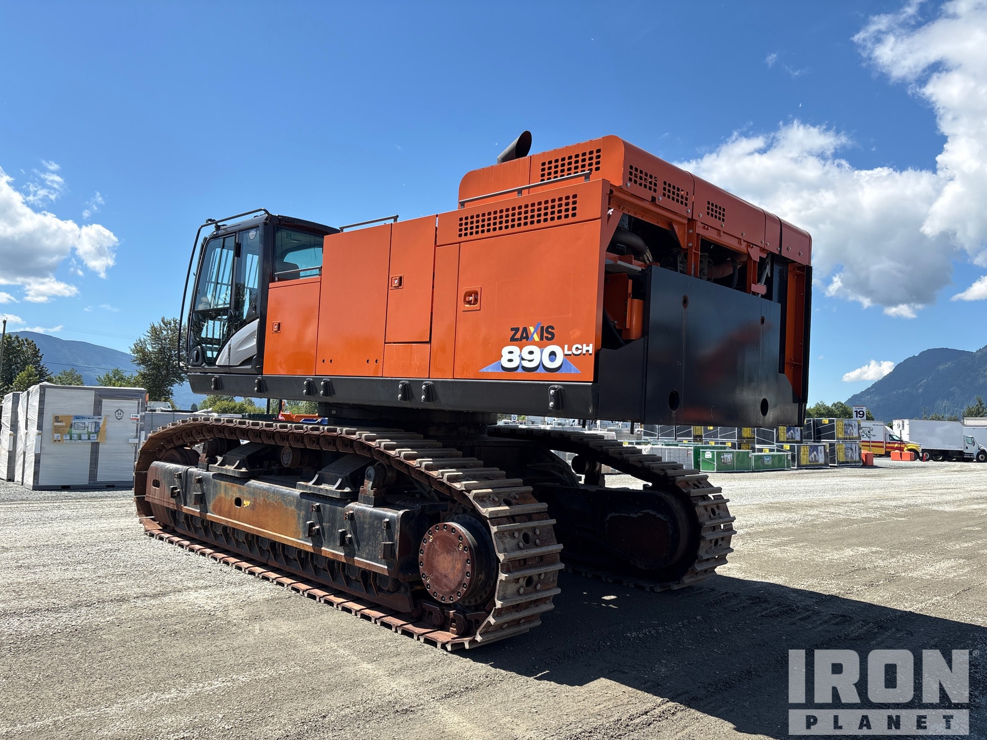 Surplus 2023 Hitachi ZX890LCH-6 Tracked Excavator in Chilliwack