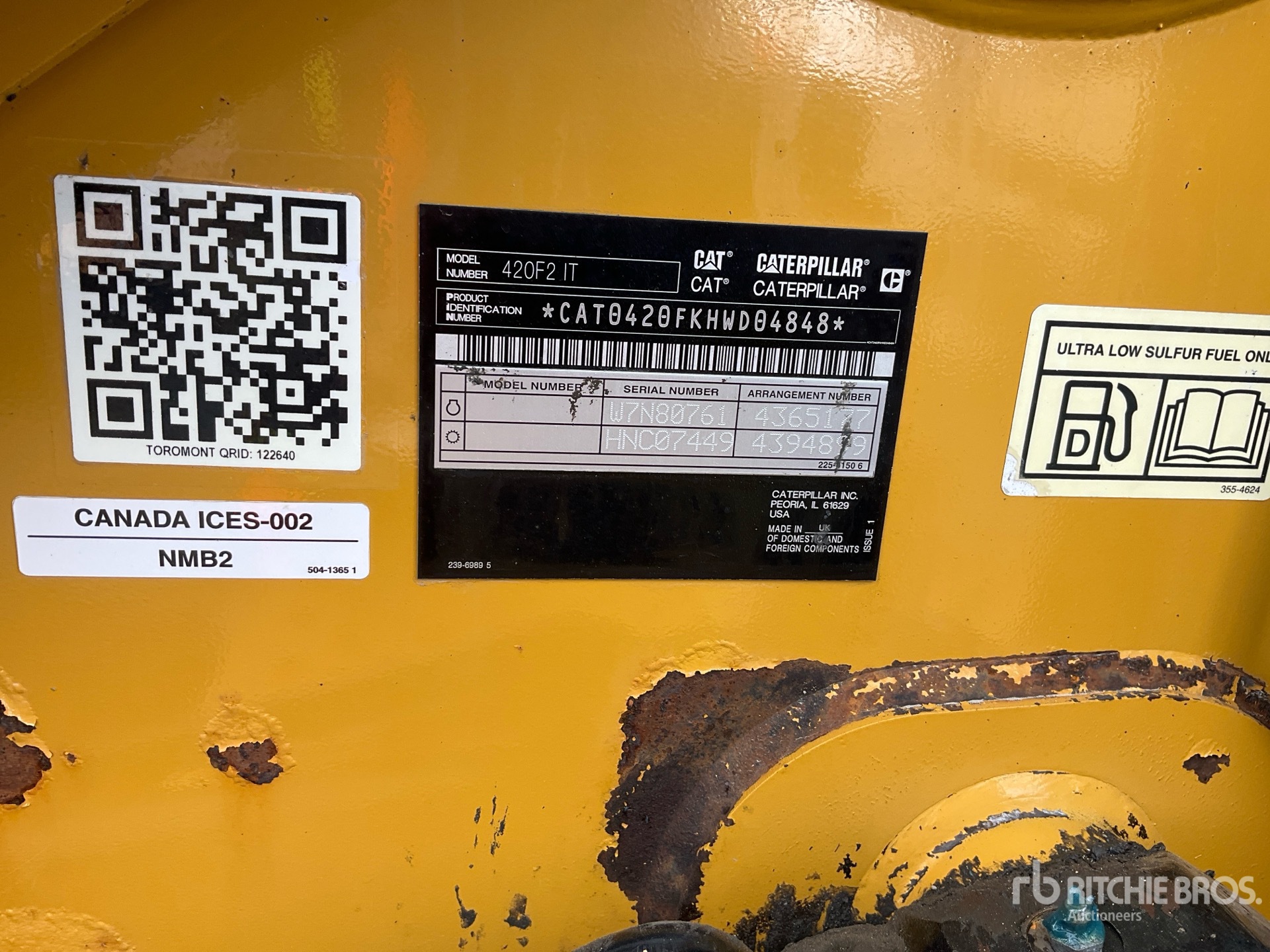Photo of a 2020 Caterpillar 420F2 IT