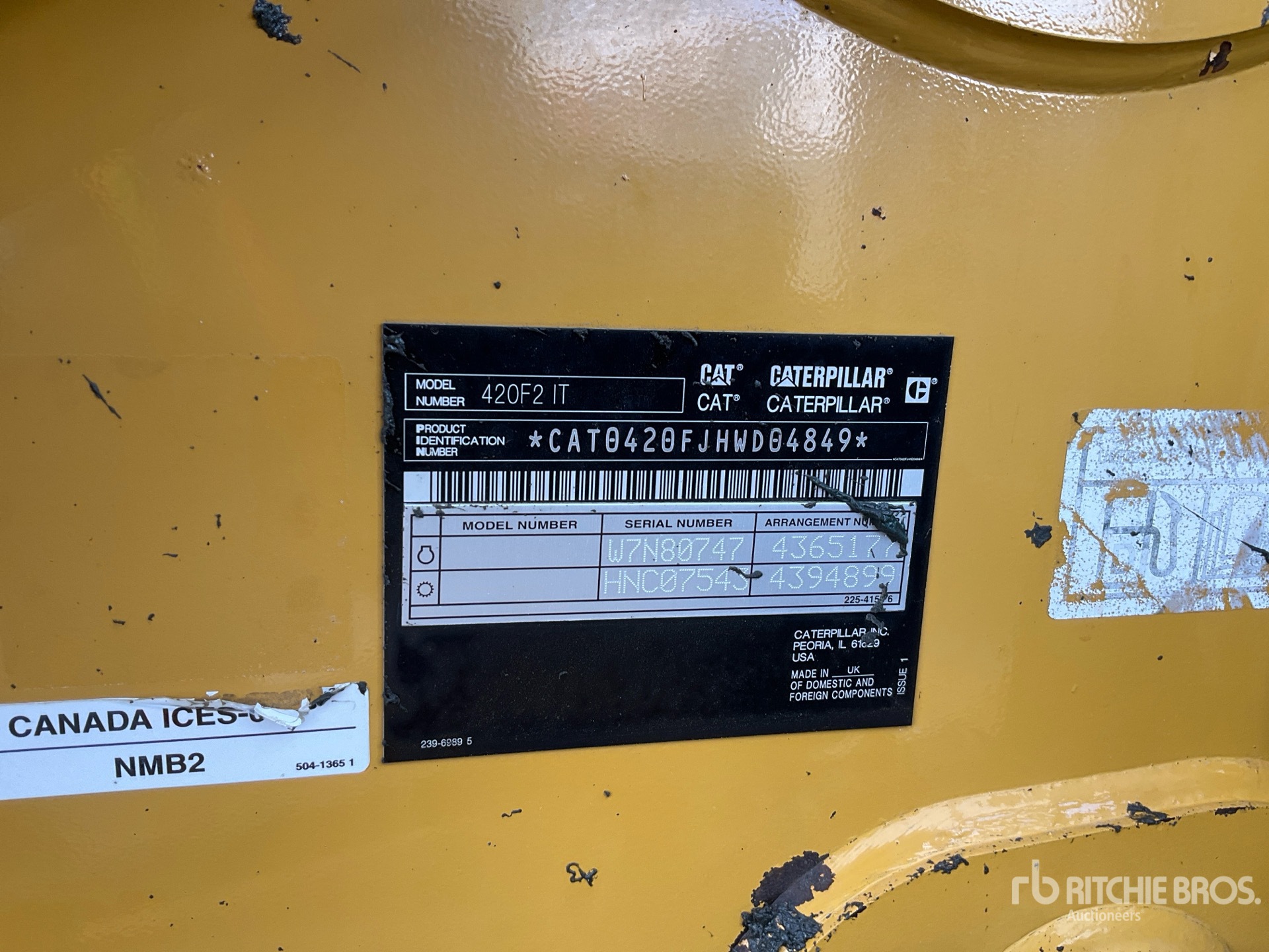 Photo of a 2020 Caterpillar 420F2 IT
