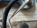 Motor with Emission Label