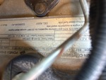 Engine with Emission Label