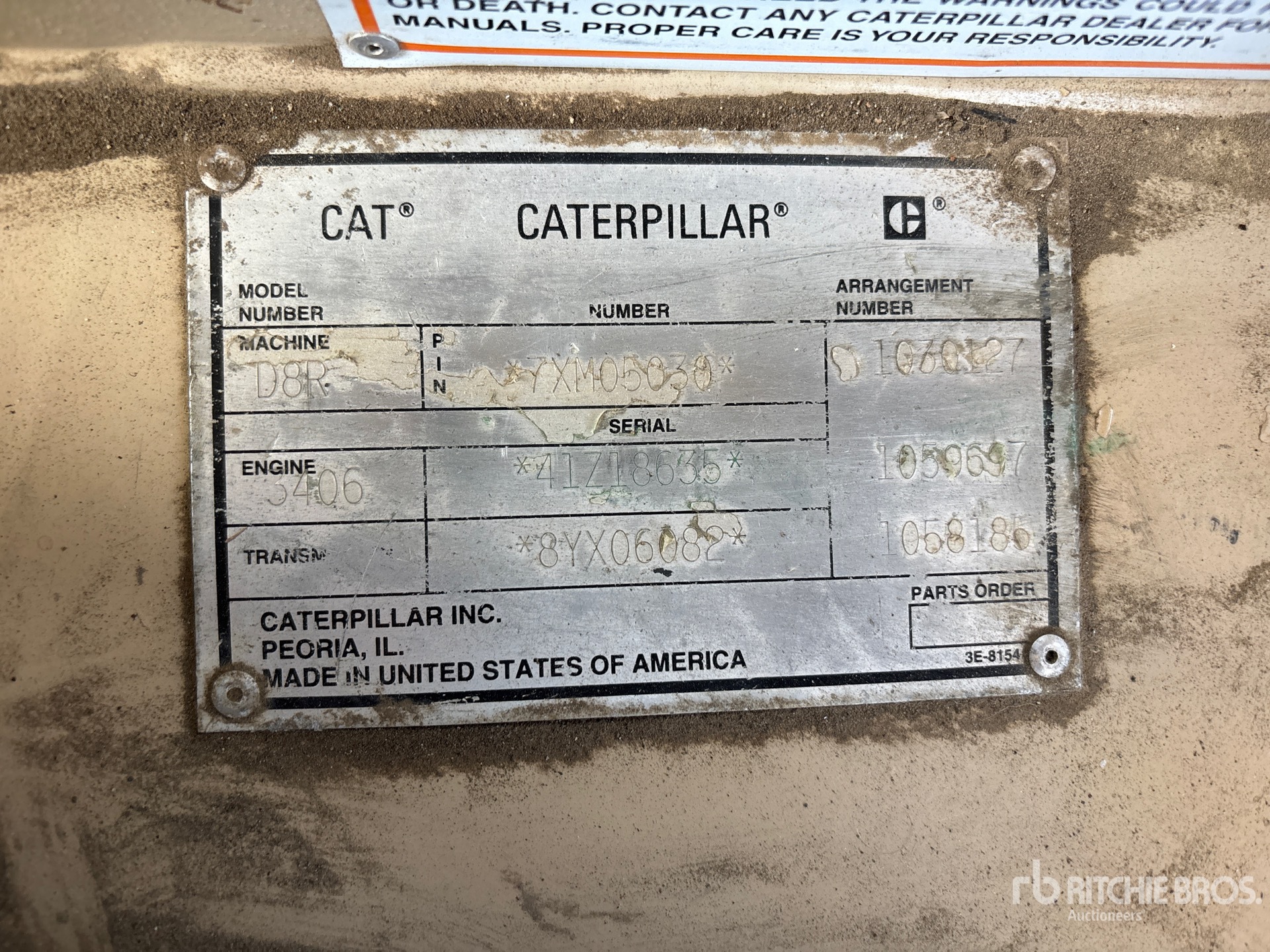 Photo of a 2001 Caterpillar D8R