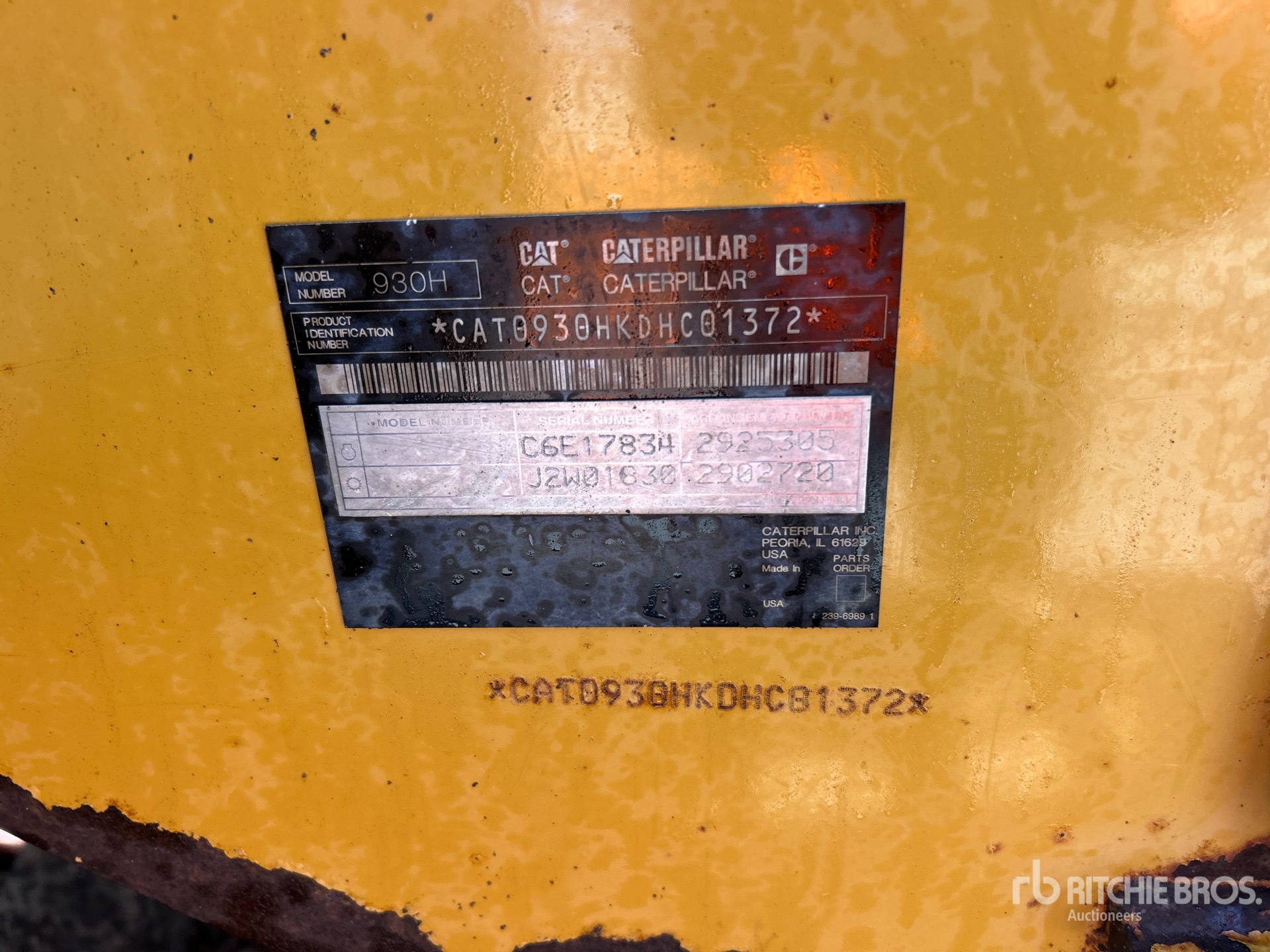 Photo of a 2009 Caterpillar 930H