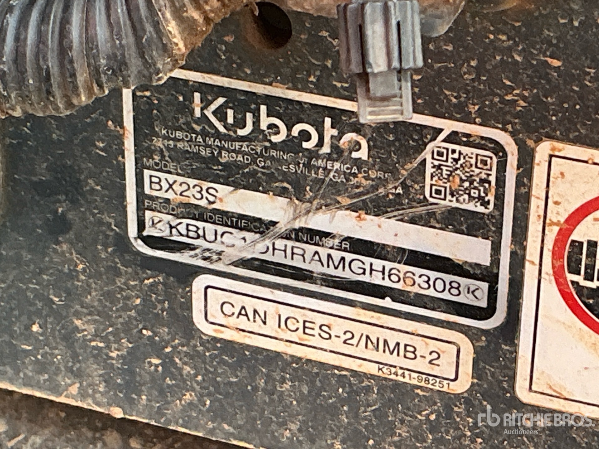 Photo of a 2021 Kubota BX23SLB-R-1