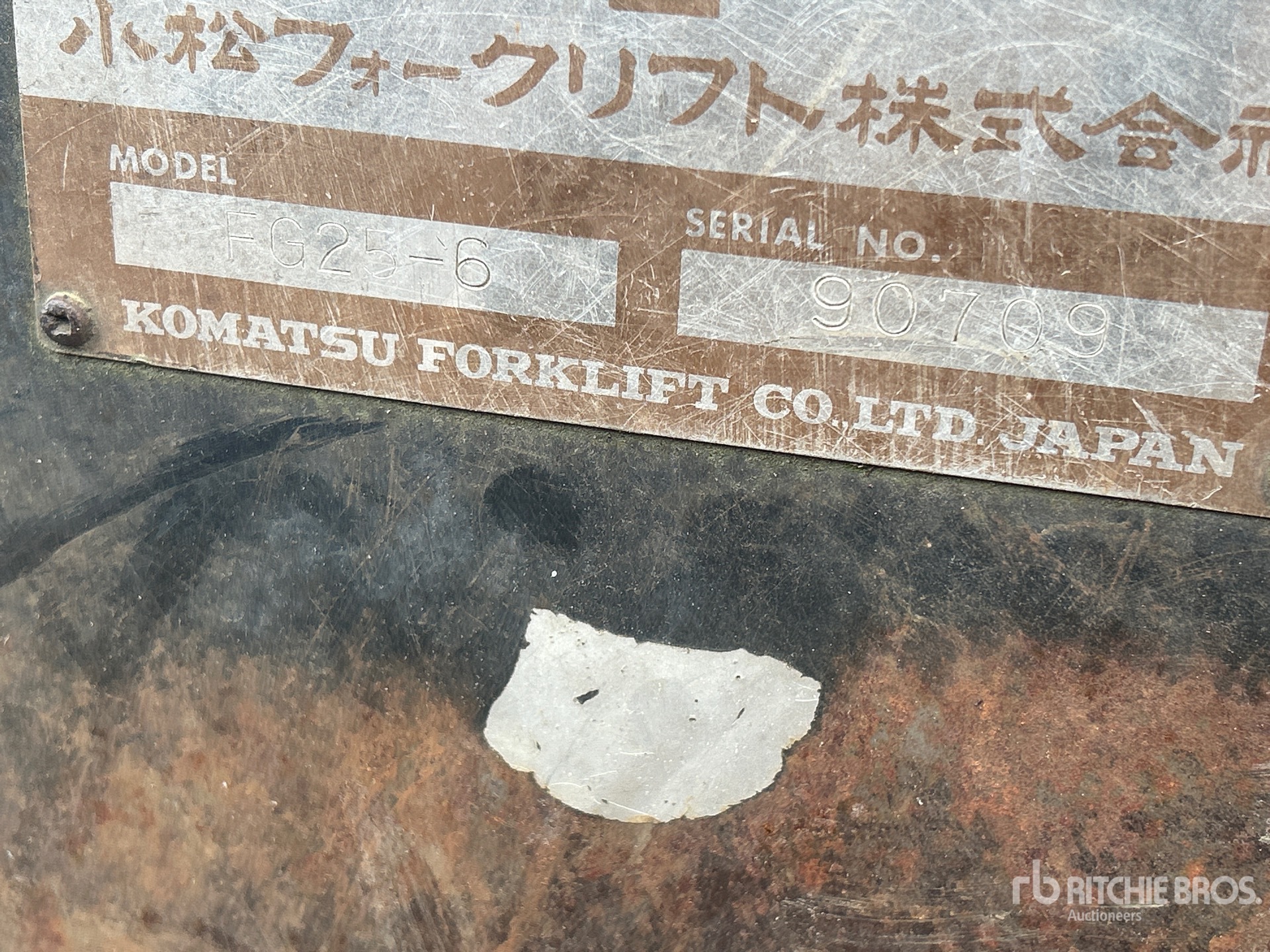 Photo of a  Komatsu FG25-6