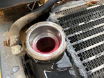 Engine with Radiator