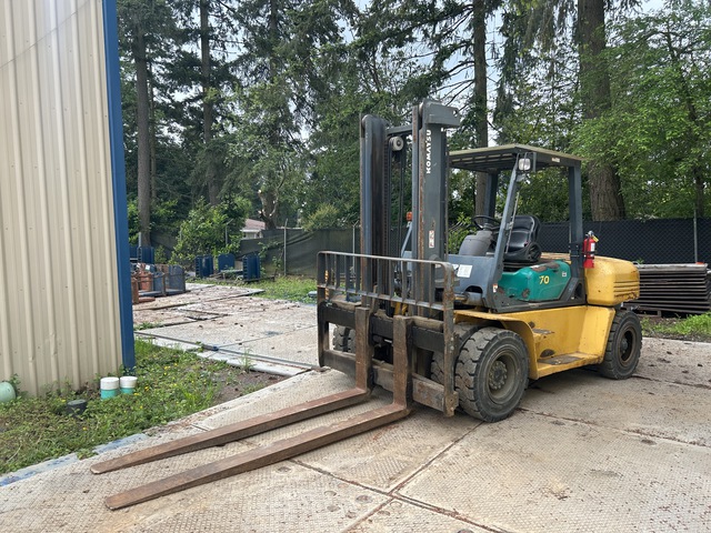 Komatsu FD70T-8 Cushion Tire Forklift