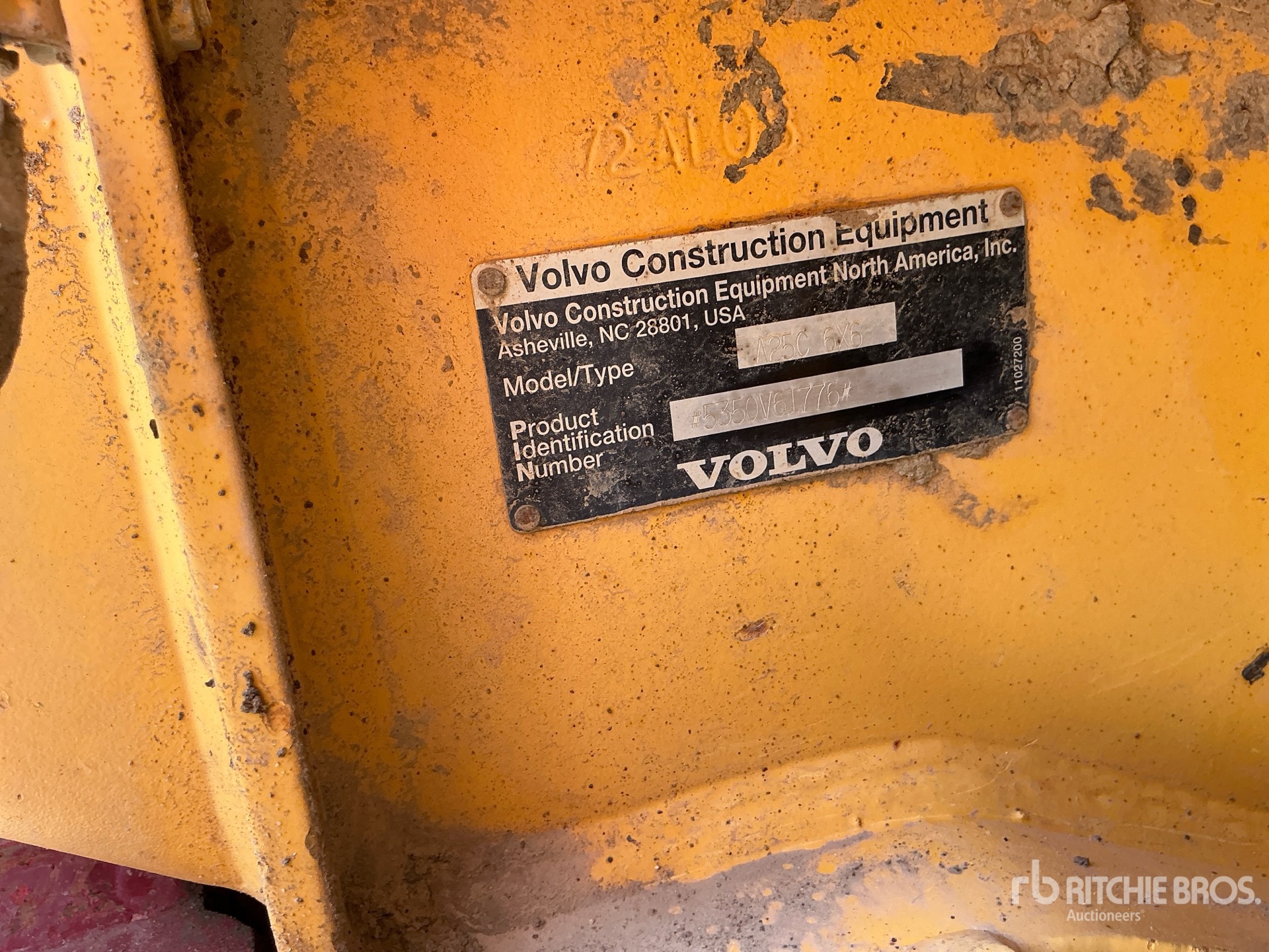 Photo of a 2000 Volvo A25C
