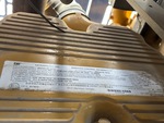 Engine with Emission Label