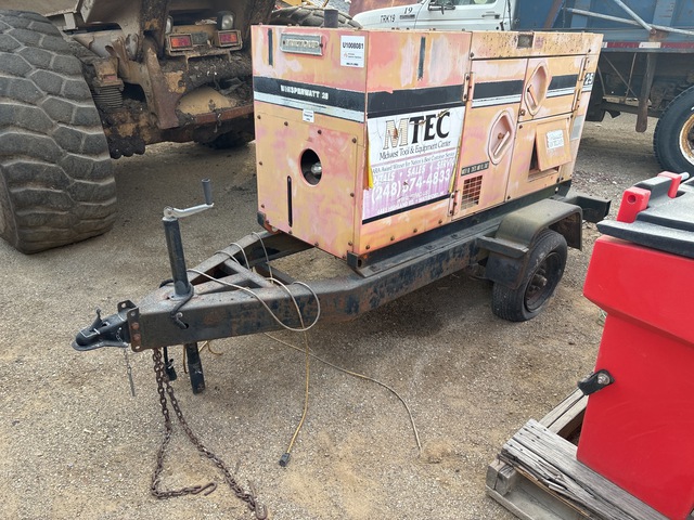 Multiquip DCA-25SSA-1 25 kVA Mobile Generator Set Multiquip DCA-25SSA-1 25 kVA Mobile Generator Set