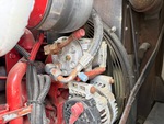 Engine with A/C Compressor