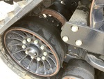 Undercarriage with Front Idler Wear