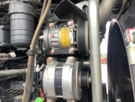 Engine with A/C Compressor