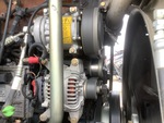 Engine with A/C Compressor