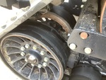 Undercarriage with Front Idler Wear