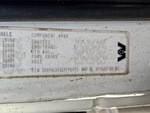 General Appearance with Frame Stamp Serial Number/VIN Photo