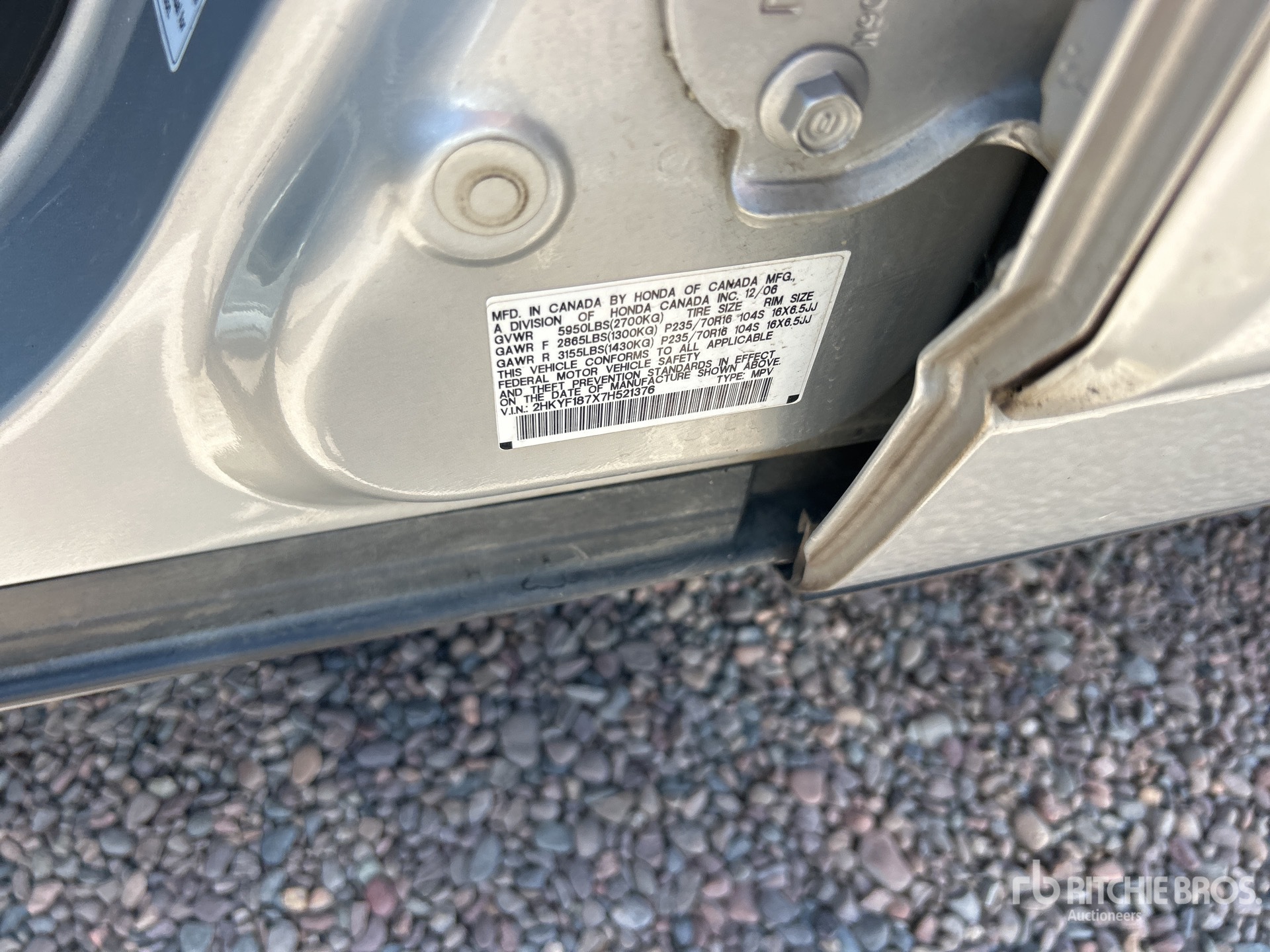 Photo of a 2007 Honda  PILOT