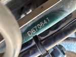 General Appearance with Frame Stamp Serial Number/VIN Photo