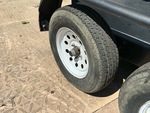 Trailer Chassis with Right Rear Tire