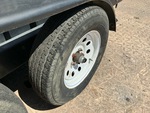 Trailer Chassis with Right Front Tire