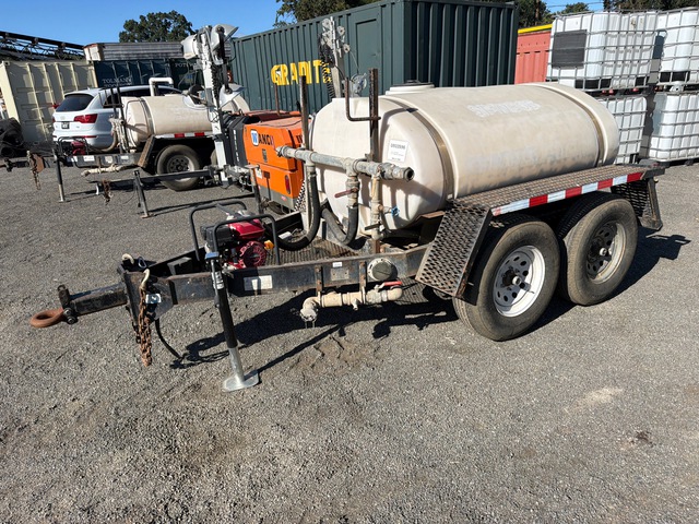 2005 Wylie 450 gal T/A Water Tank Trailer