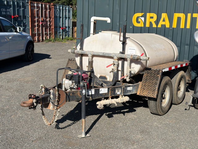 2006 Wylie 450 gal T/A Water Tank Trailer