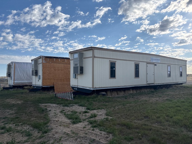 2013 3 Unit 56 ft 3 in x 12 ft Portable Quad/A Mobile Office