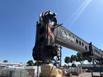 Crane Superstructure with Boom Head Section