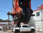 Crane Superstructure with Sheaves