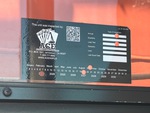 General Appearance with Safety Certification Label