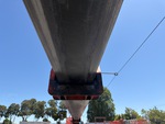Crane Superstructure with Wear Pads