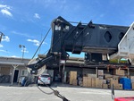 Crane Superstructure with Boom Head Section