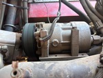 Engine with A/C Compressor