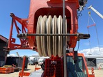 Crane Superstructure with Sheaves