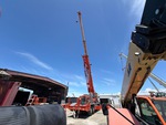 Crane Superstructure with Main Boom Sections