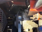 Engine with A/C Compressor